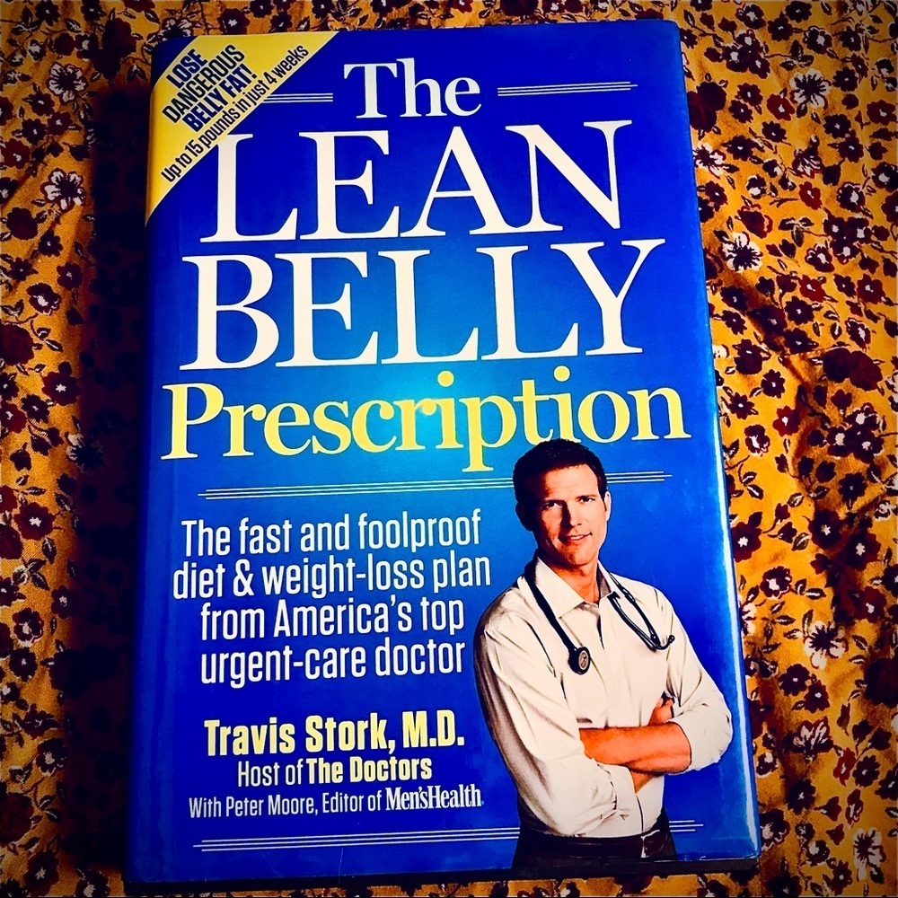 New LEAN Belly Rx Book by Dr. Travis Stork, MD